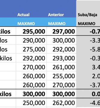 precio novillo marzo 2022